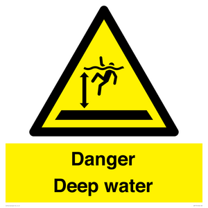 Danger Deep water